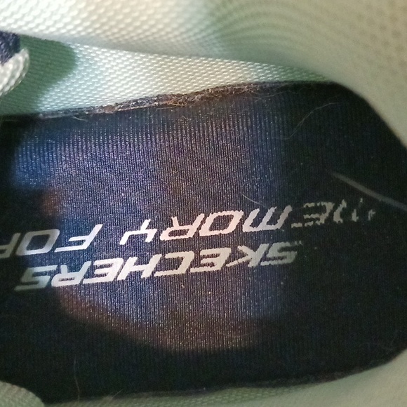 Sketchers Hillcrest Pure Escapade Navy/Turquoise Size 7.5 Medium Width 💙EUC💙 - Picture 9 of 9